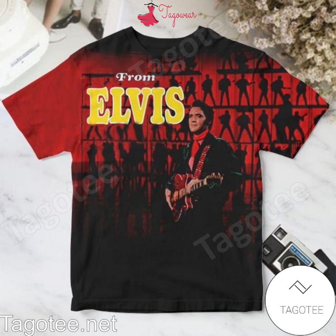 Elvis Presley From Elvis In Memphis Album Cover Shirt