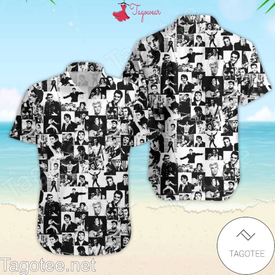Elvis Presley Unisex Hawaiian Shirt