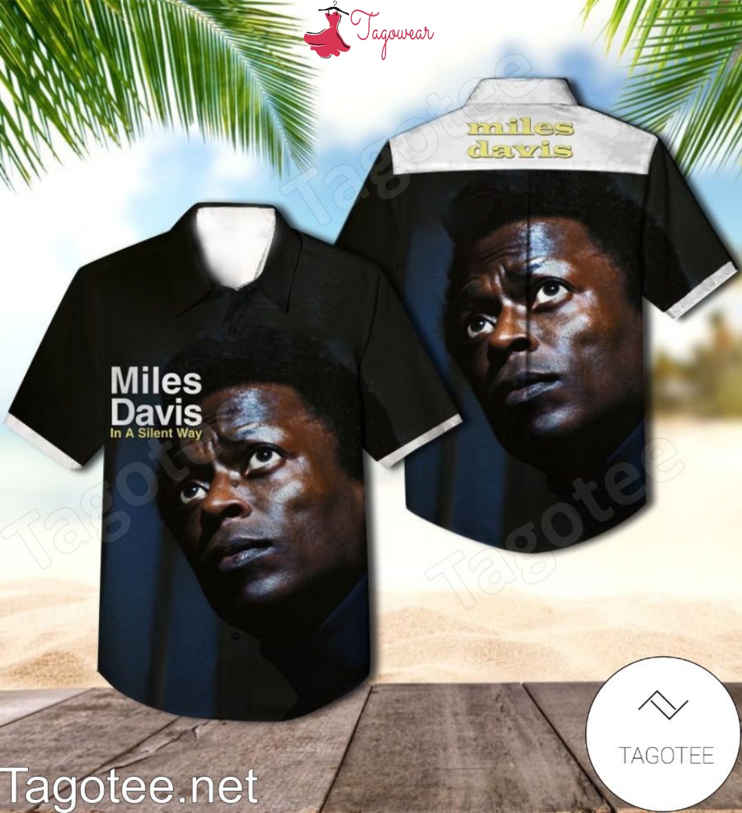In A Silent Way Album By Miles Davis Hawaiian Shirt