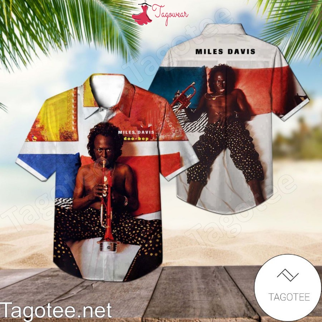 Miles Davis Doo-bop Album Cover Hawaiian Shirt