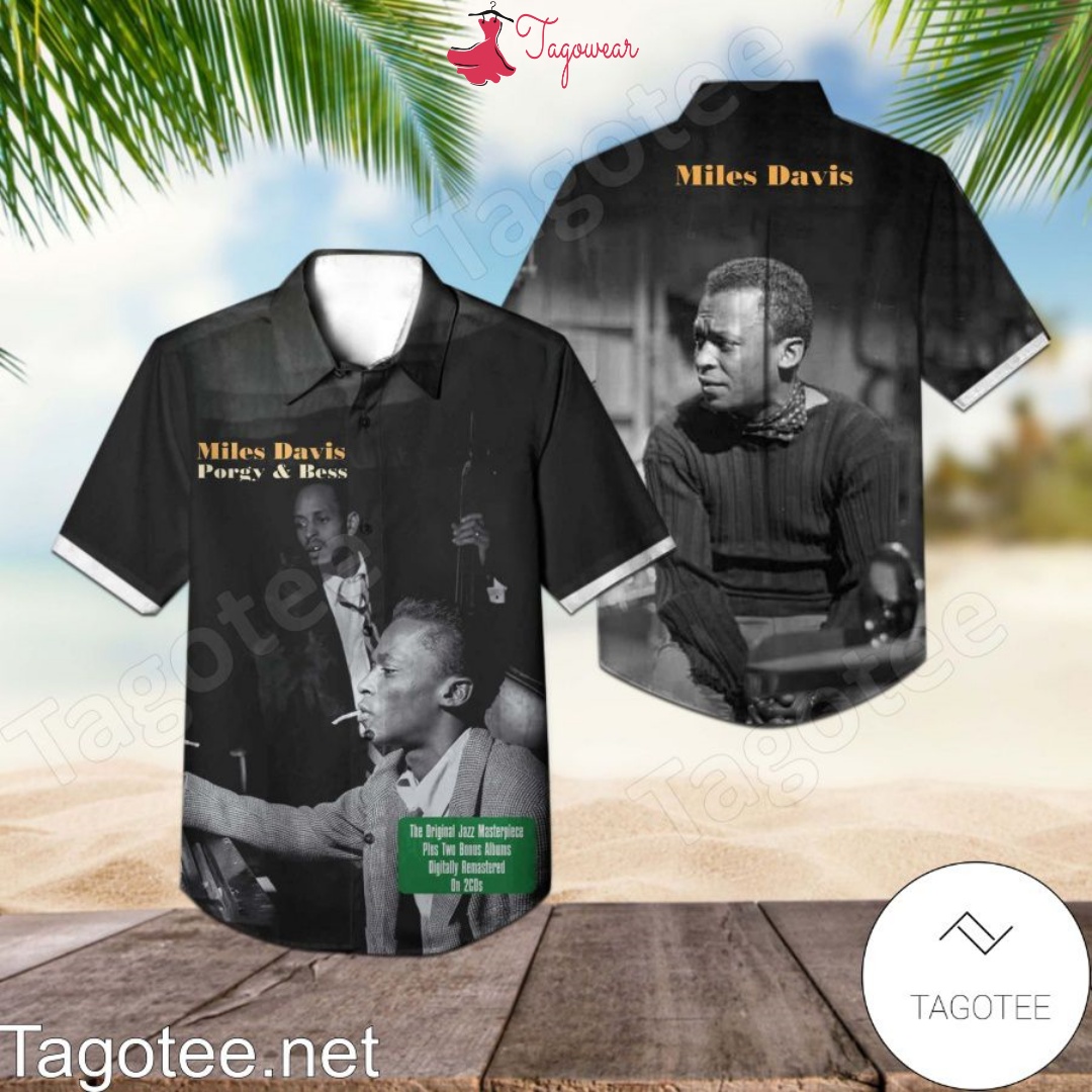 Miles Davis Porgy And Bess The Original Jazz Album Cover Hawaiian Shirt
