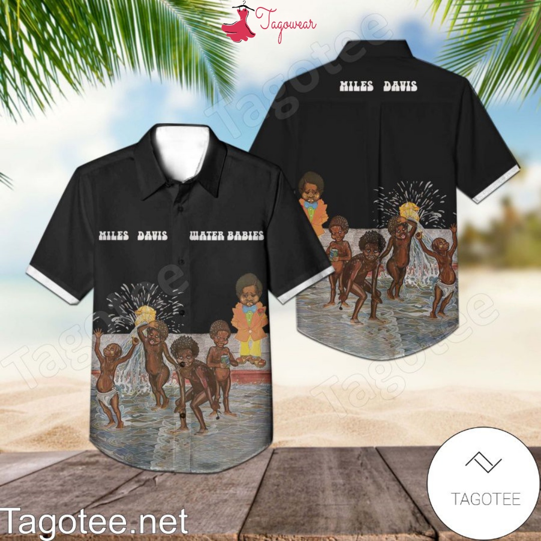 Miles Davis Water Babies Album Cover Hawaiian Shirt