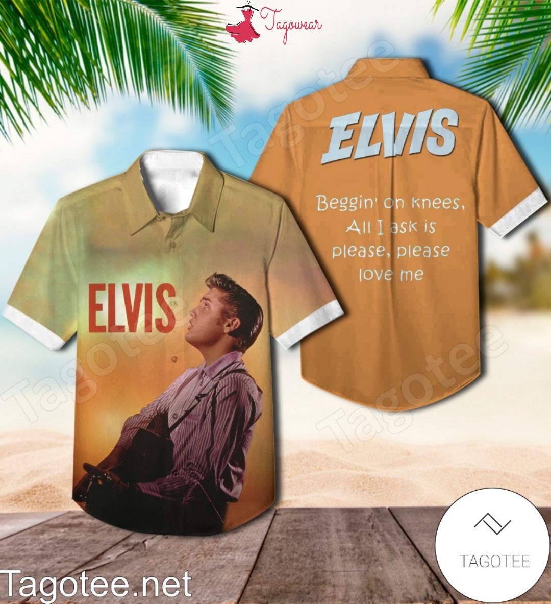 Rip It Up Song By Elvis Presley Hawaiian Shirt
