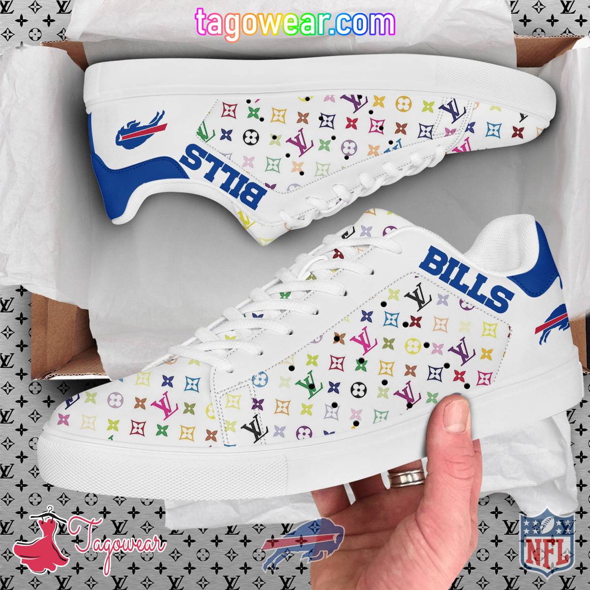 Buffalo Bills NFL Louis Vuitton Stan Smith Shoes