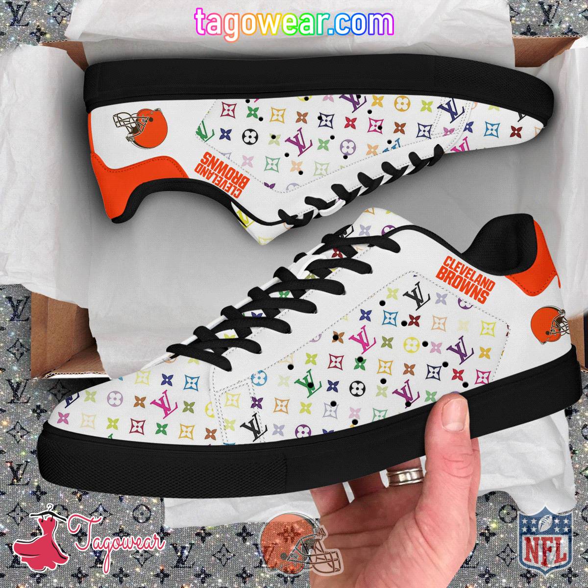 Cleveland Browns NFL Louis Vuitton Stan Smith Shoes a