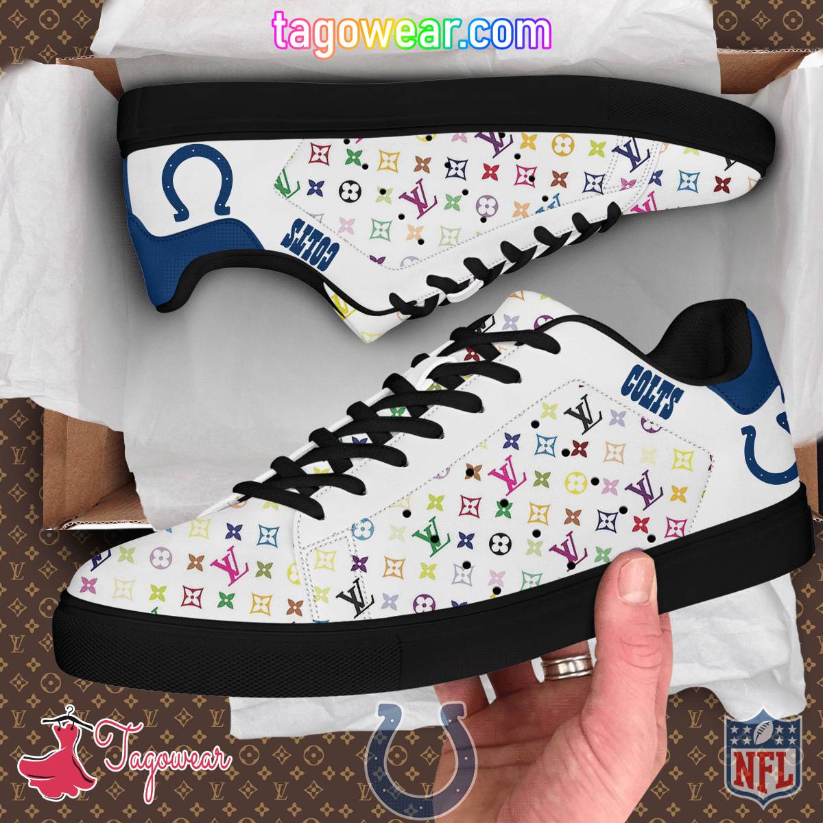 Indianapolis Colts NFL Louis Vuitton Stan Smith Shoes a