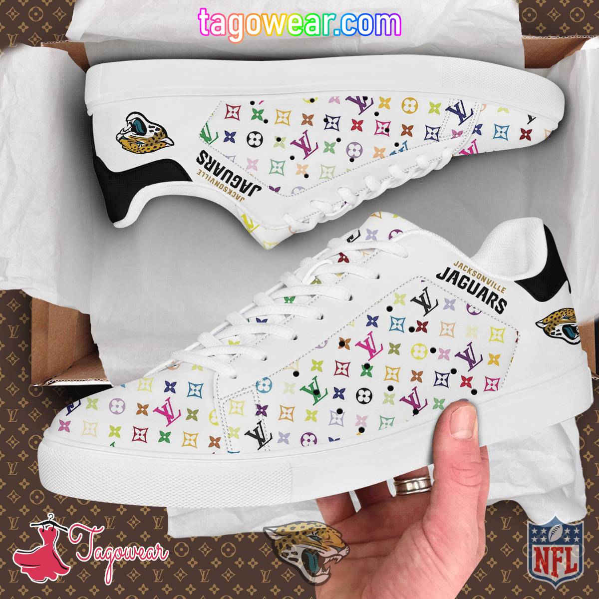 Jacksonville Jaguars NFL Louis Vuitton Stan Smith Shoes