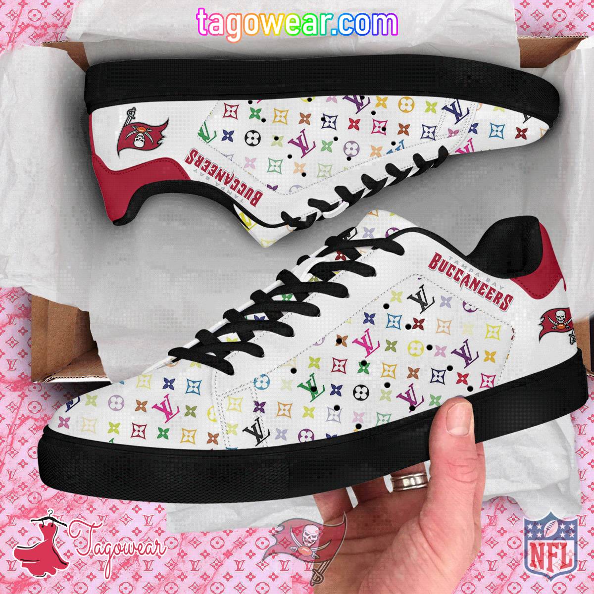 Tampa Bay Buccaneers NFL Louis Vuitton Stan Smith Shoes a
