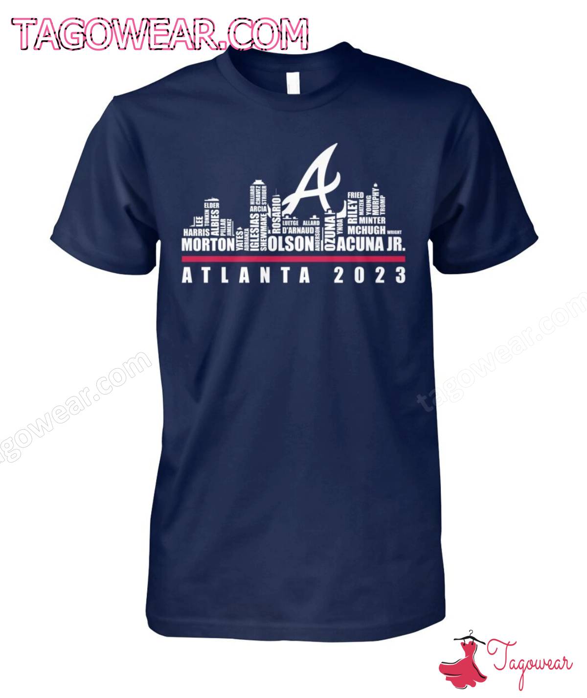 Atlanta Braves Players Atlanta 2023 City Shirt
