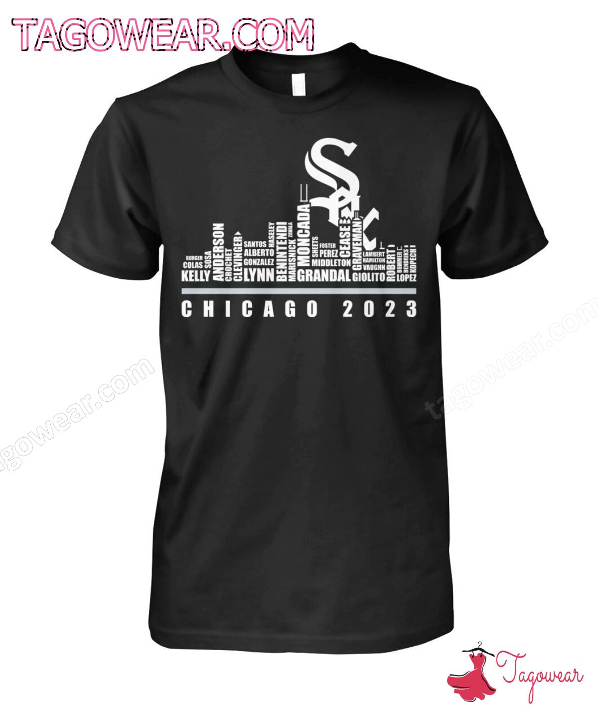 Chicago White Sox Players Chicago 2023 City Shirt