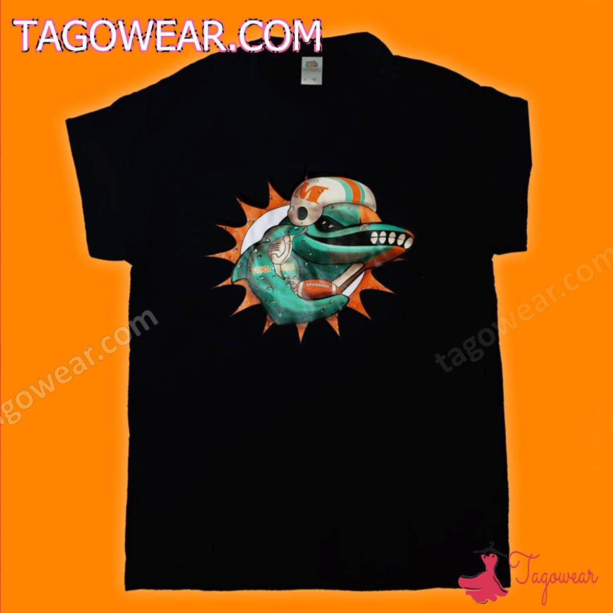 Dolphin Fighting Miami Dolphins Shirt