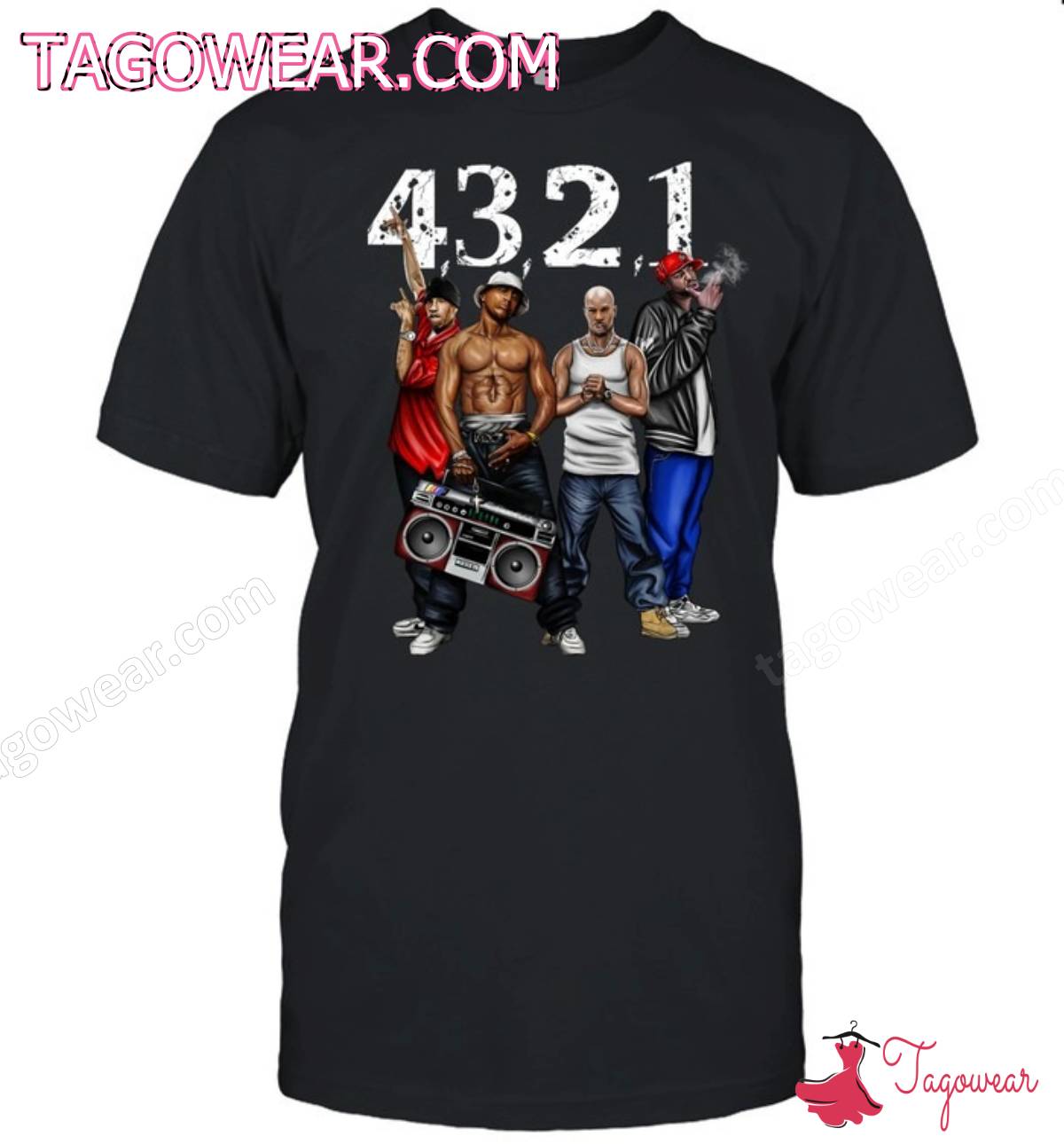 Hip Hop Legend 4 3 2 1 Shirt