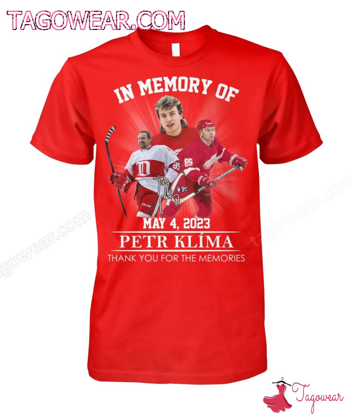 In Memory Of May 4 2023 Petr Klima Thank You For The Memories Shirt, Tank Top