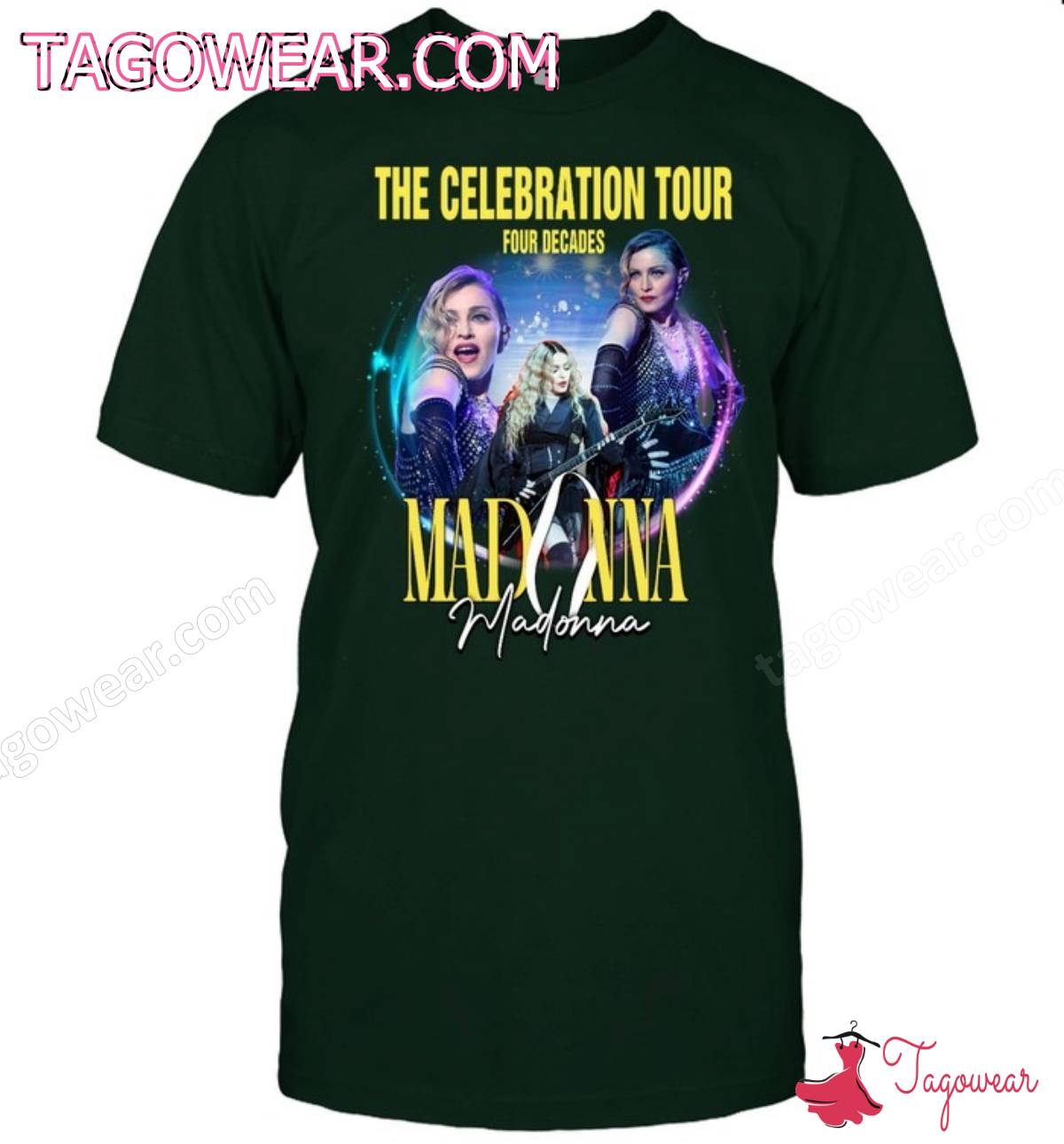 Madonna The Celebration Tour Four Decades Shirt, Tank Top a