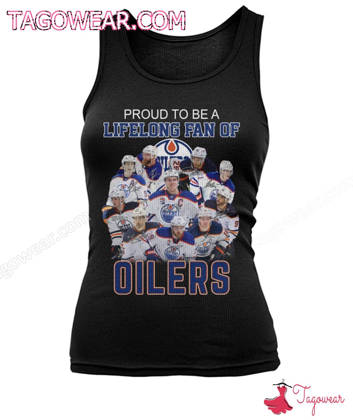 Proud To Be A Lifelong Fan Of Oilers Shirt, Tank Top c