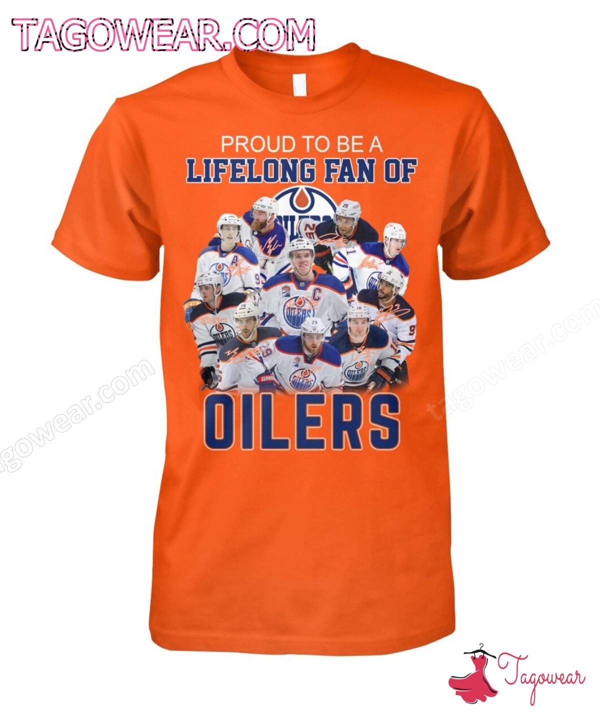 Proud To Be A Lifelong Fan Of Oilers Shirt, Tank Top