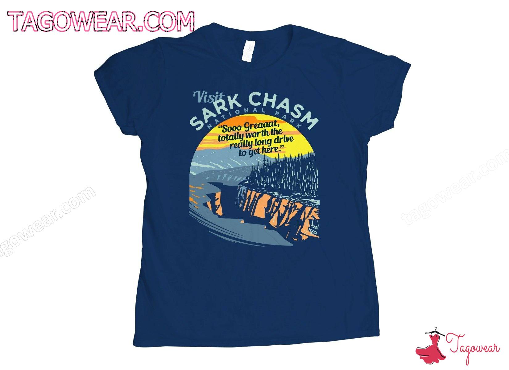 Visit Sark Chasm National Park Shirt a