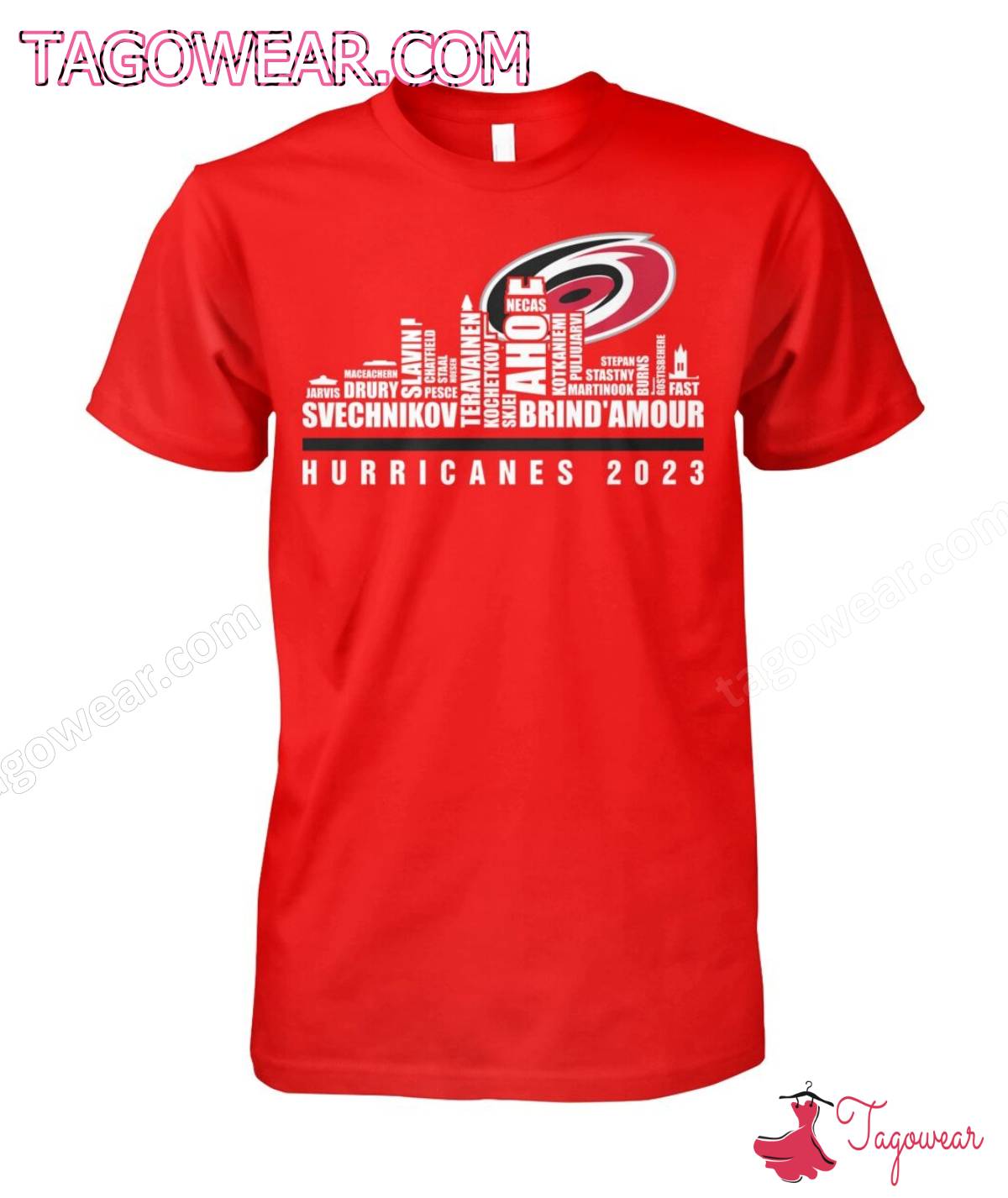Carolina Hurricanes Players Hurricanes 2023 City Shirt