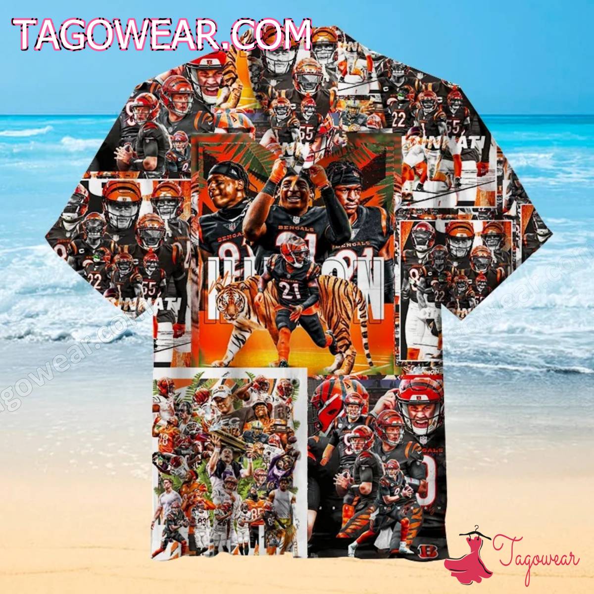 Cincinnati Bengals Team Best Moments Hawaiian Shirt