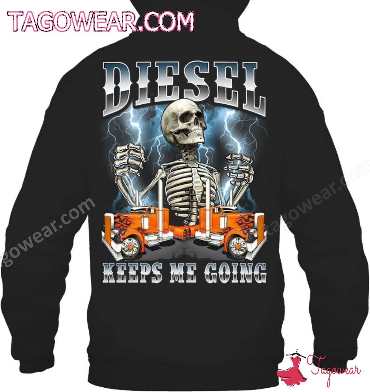 Skull Diesel Keeps Me Going Shirt a