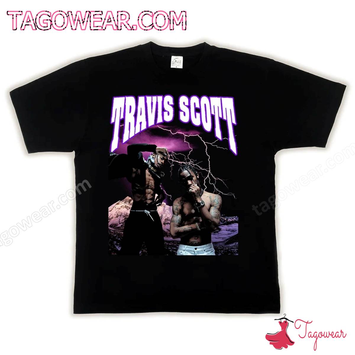 Travis Scott Lightning Shirt