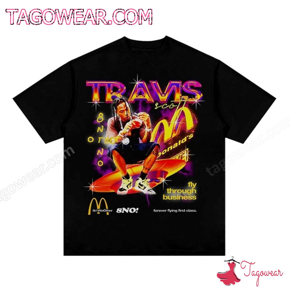 Travis Scott Mcdonald's Shirt a