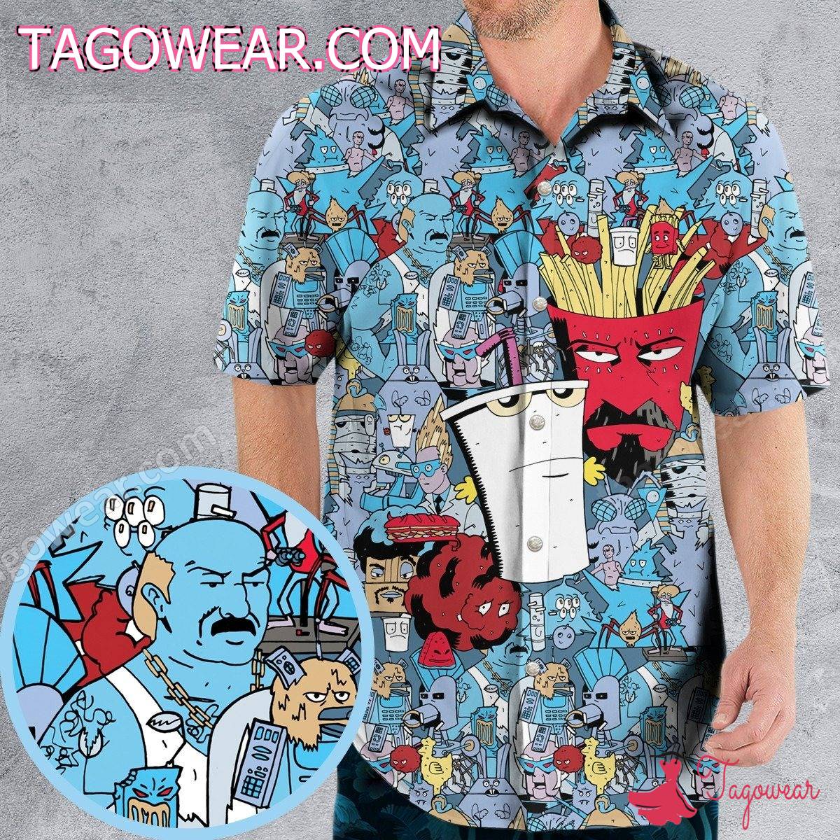 Aqua Teen Hunger Force Hawaiian Shirt