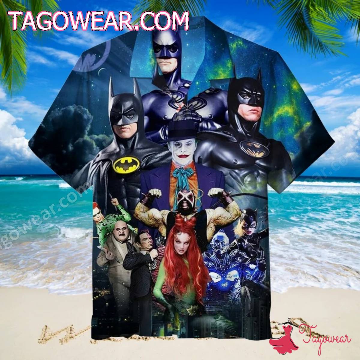 Batman Galaxy Hawaiian Shirt a