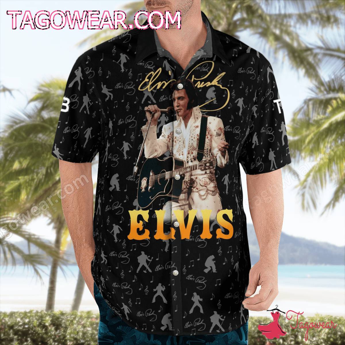 Elvis Presley Aloha From Hawaii 1973-2023 50th Anniversary Hawaiian Shirt