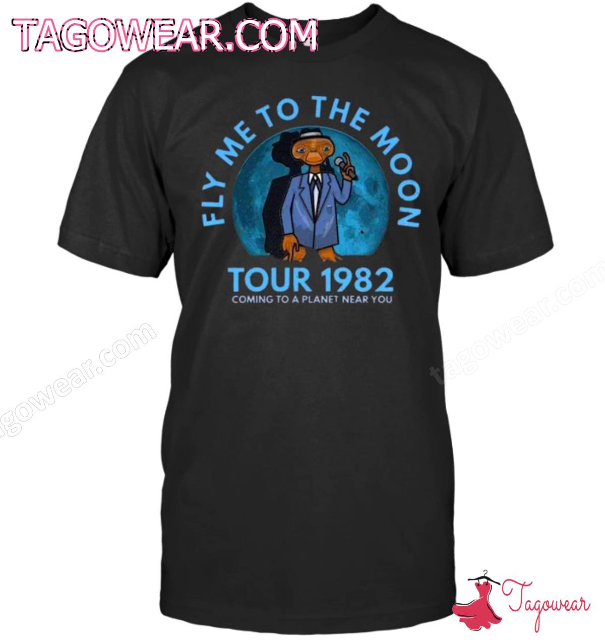 Frank Sinatra Fly Me To The Moon Tour 1982 Coming To A Planet Near You Shirt