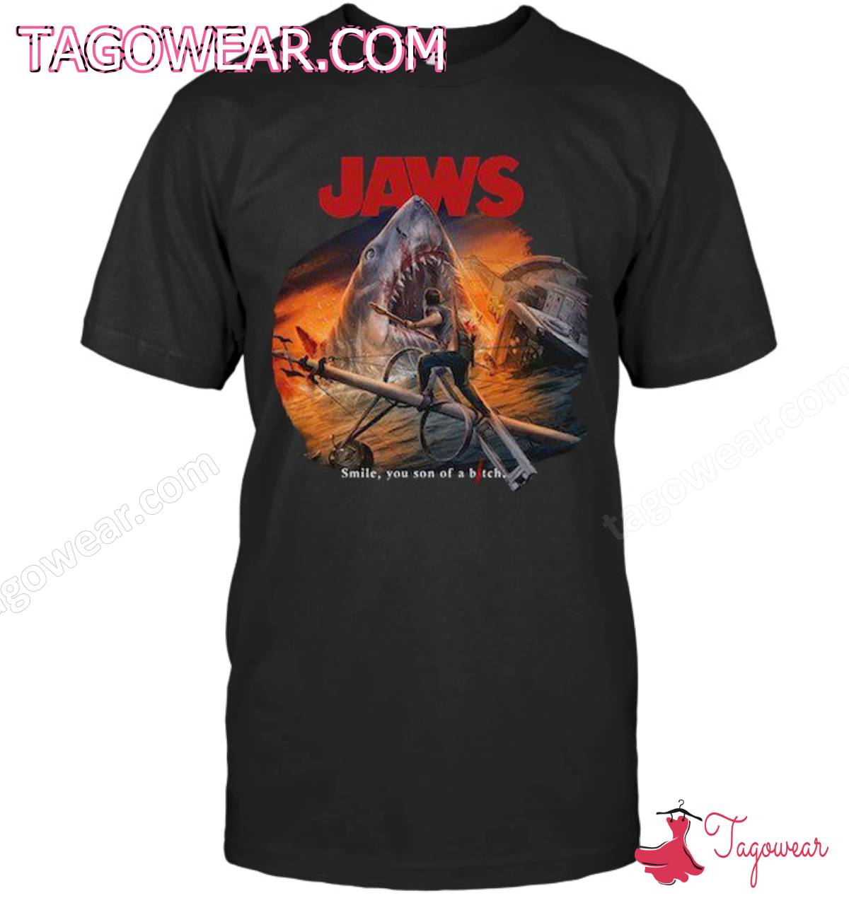 Jaws Smile You Son Of A Bitch Shirt
