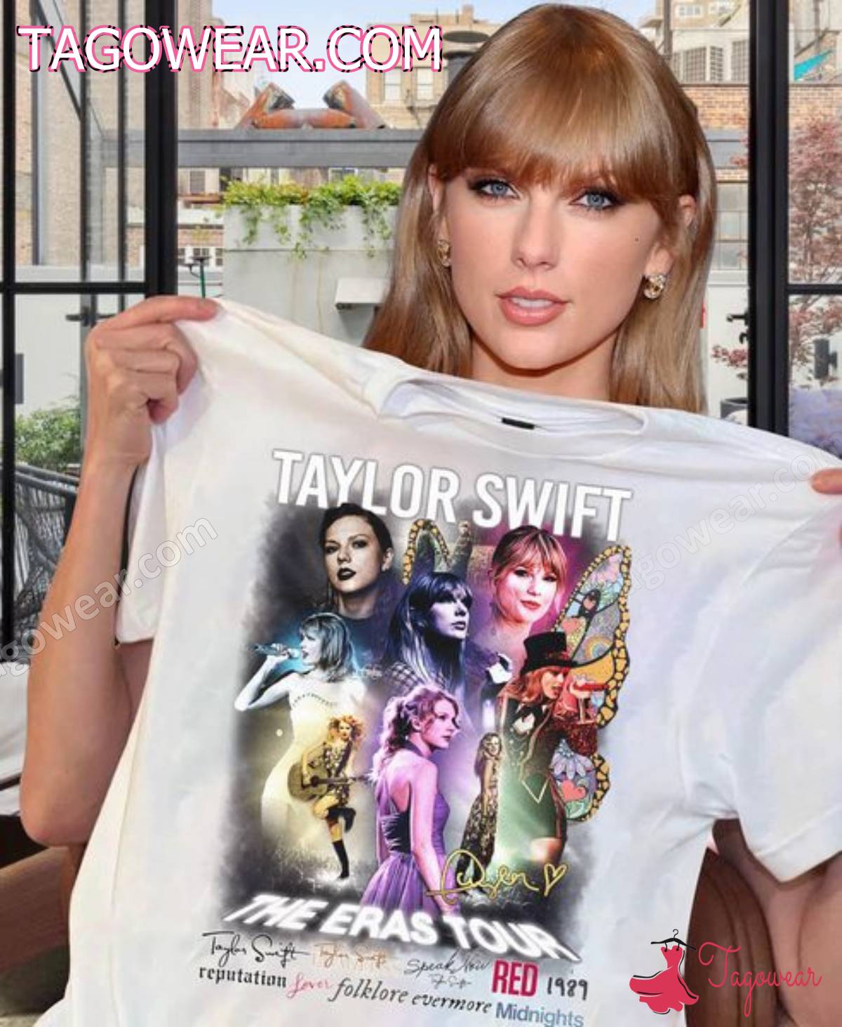 Taylor Swift The Eras Tour Song Names Signature Shirt