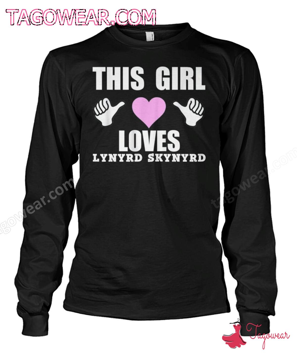 This Girl Loves Lynyrd Skynyrd Rock Band Shirt a