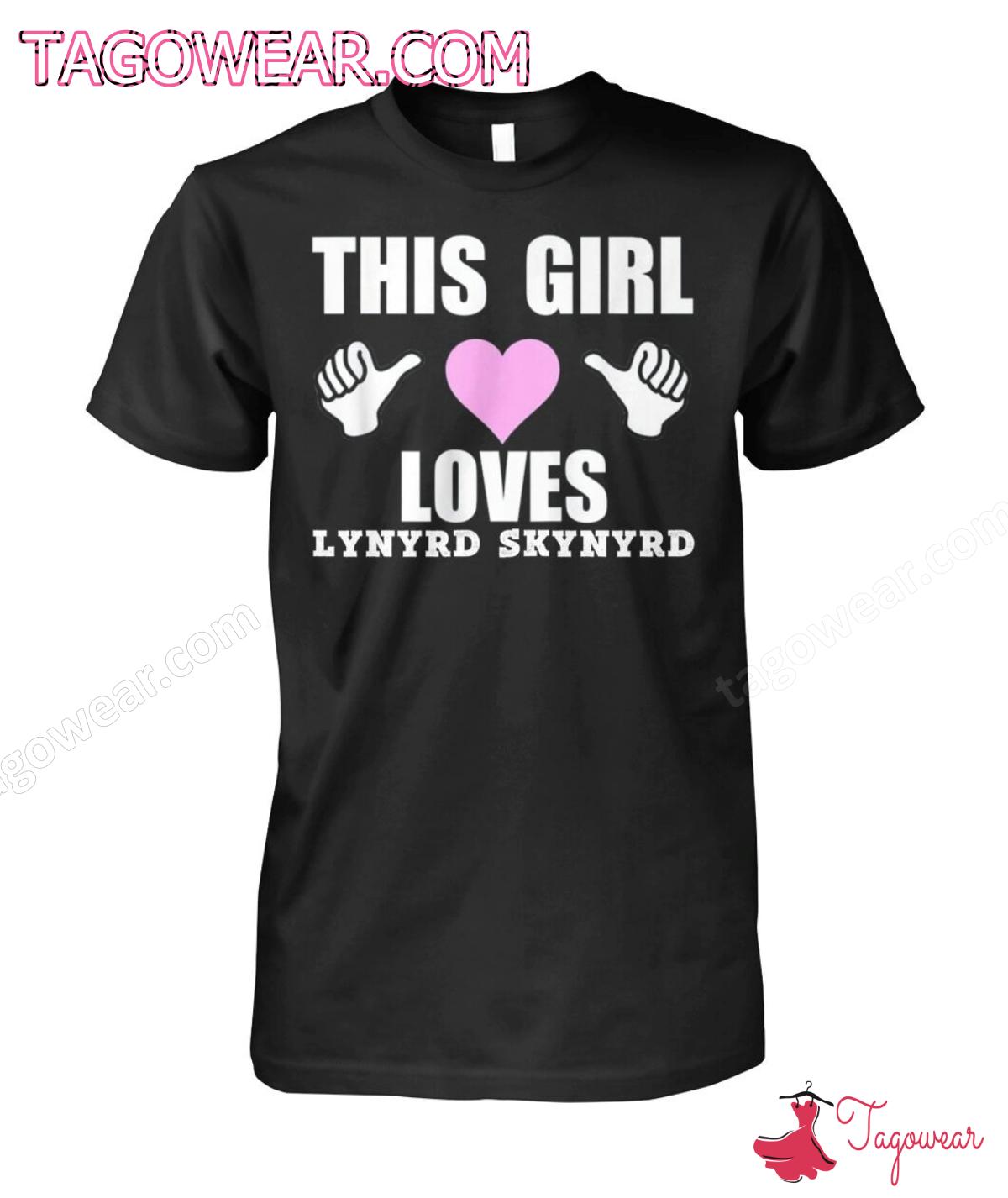 This Girl Loves Lynyrd Skynyrd Rock Band Shirt