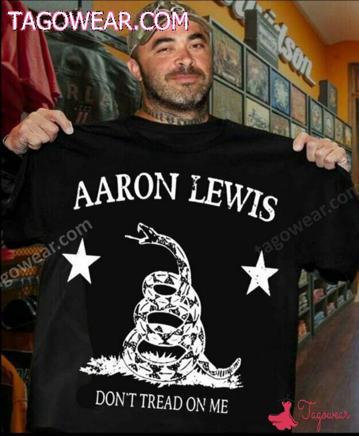 Aaron Lewis Don't Tread On Me Shirt