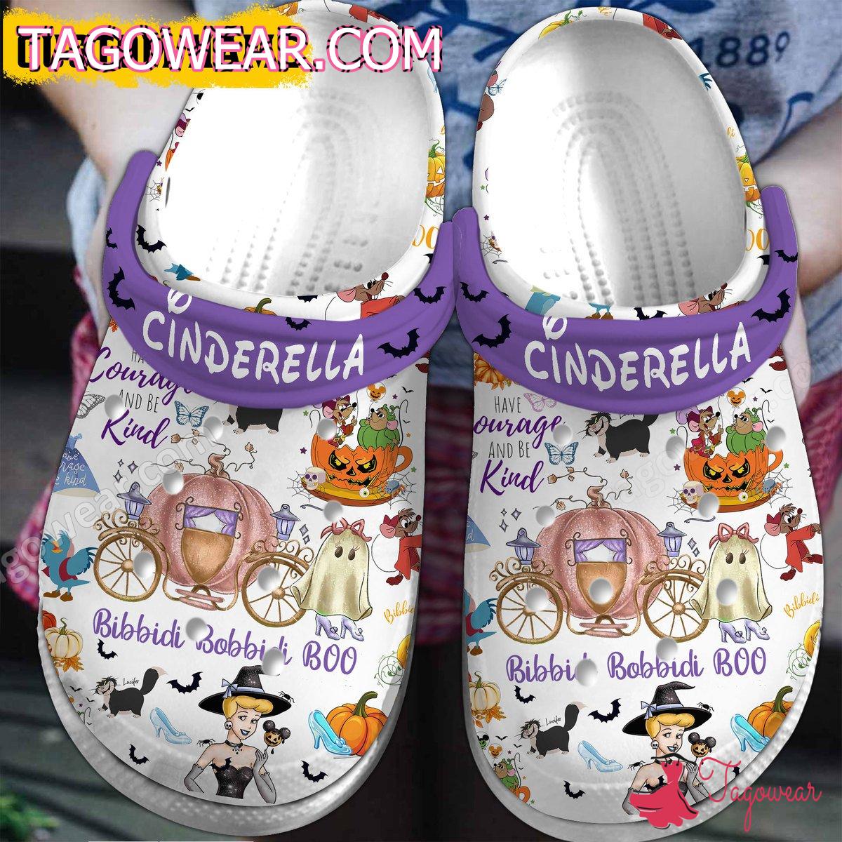 Cinderella Bibbidi Bobbidi Boo Personalized Crocs Clogs
