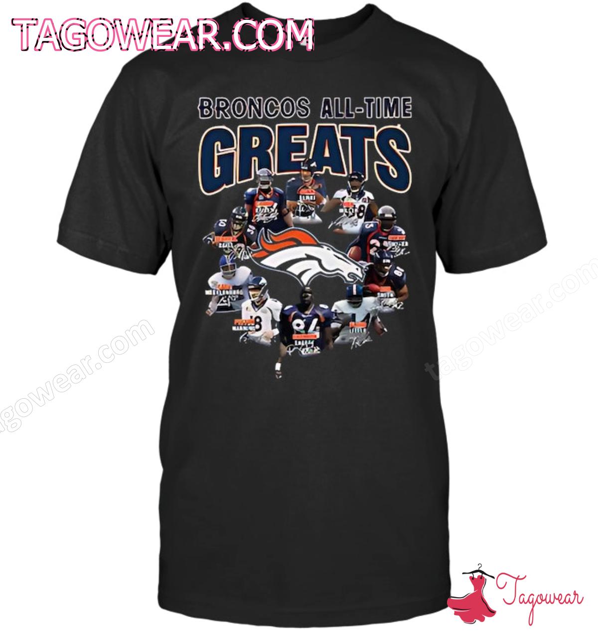Denver Broncos All-time Greats Shirt