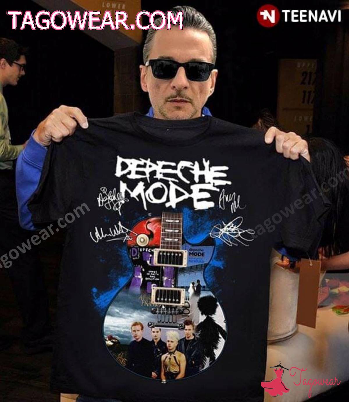 Depeche Mode Guitar Signatures Shirt