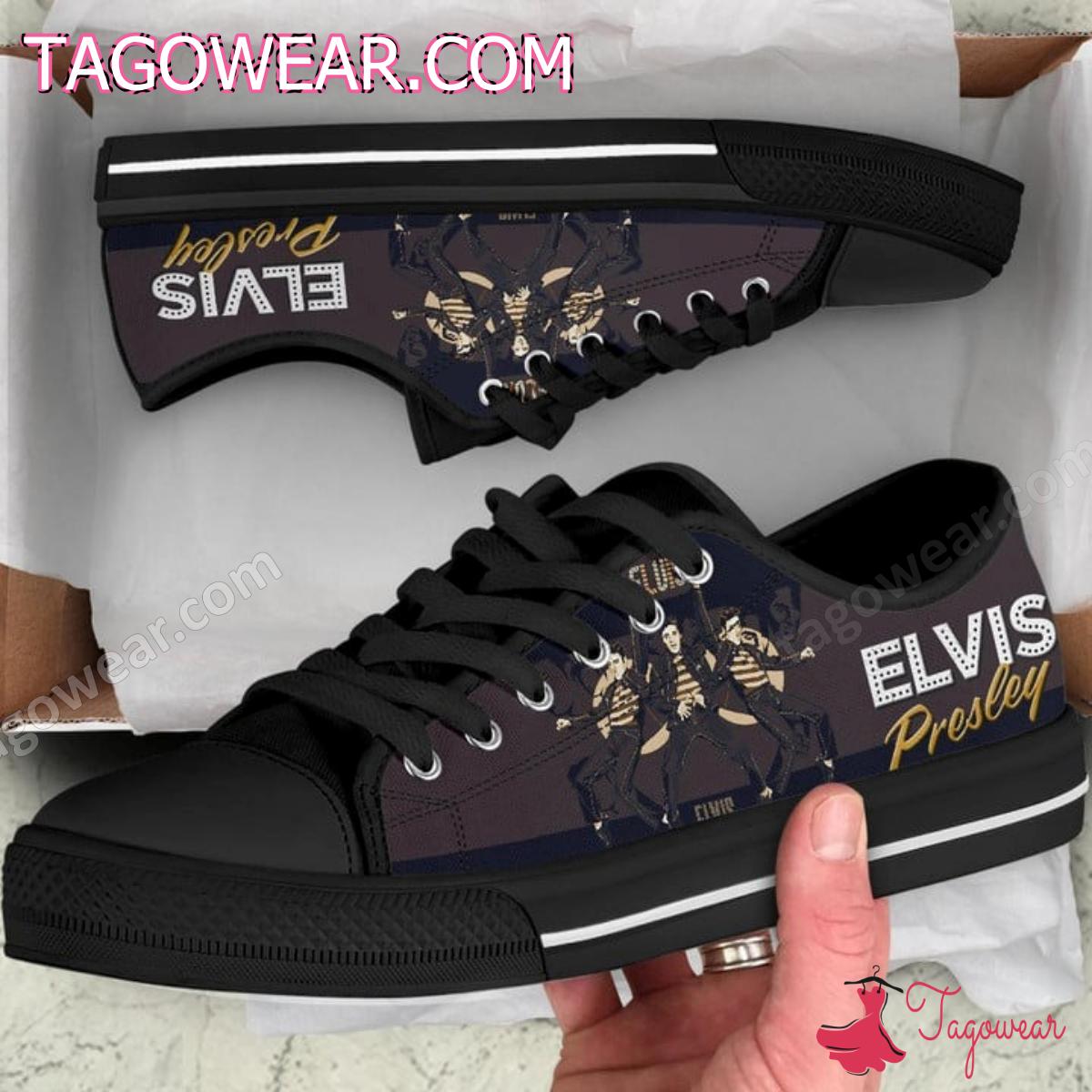 Elvis Presley Low Top Shoes a