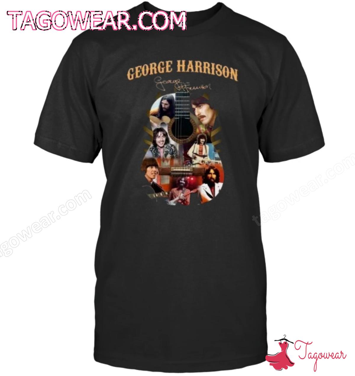 George Harrison Signature Guitar Shirt