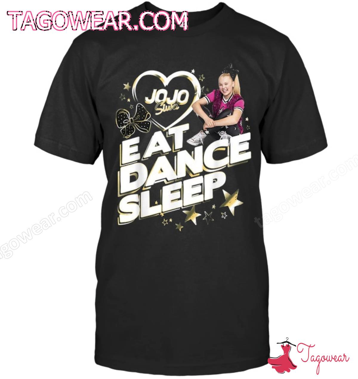 Jojo Siwa Eat Dance Sleep Shirt
