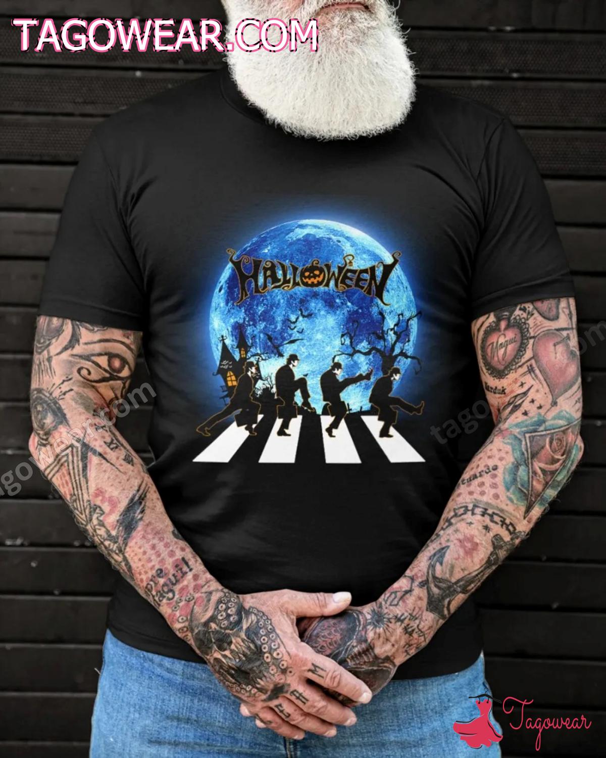 Monty Python Silly Walk Halloween Shirt