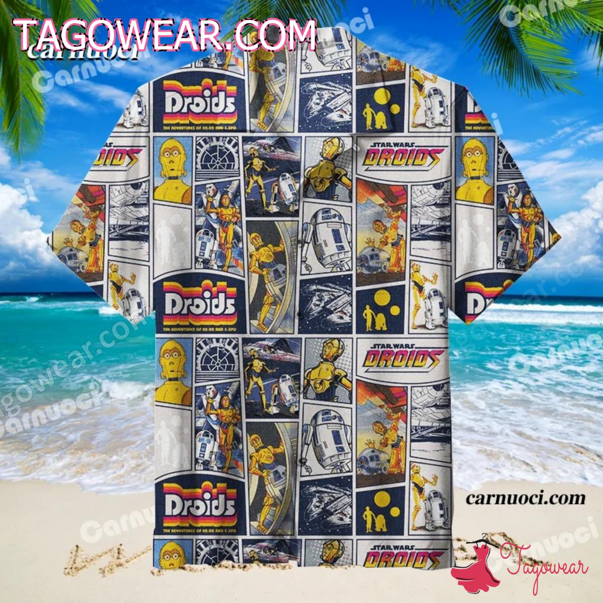 Star Wars Droids Hawaiian Shirt