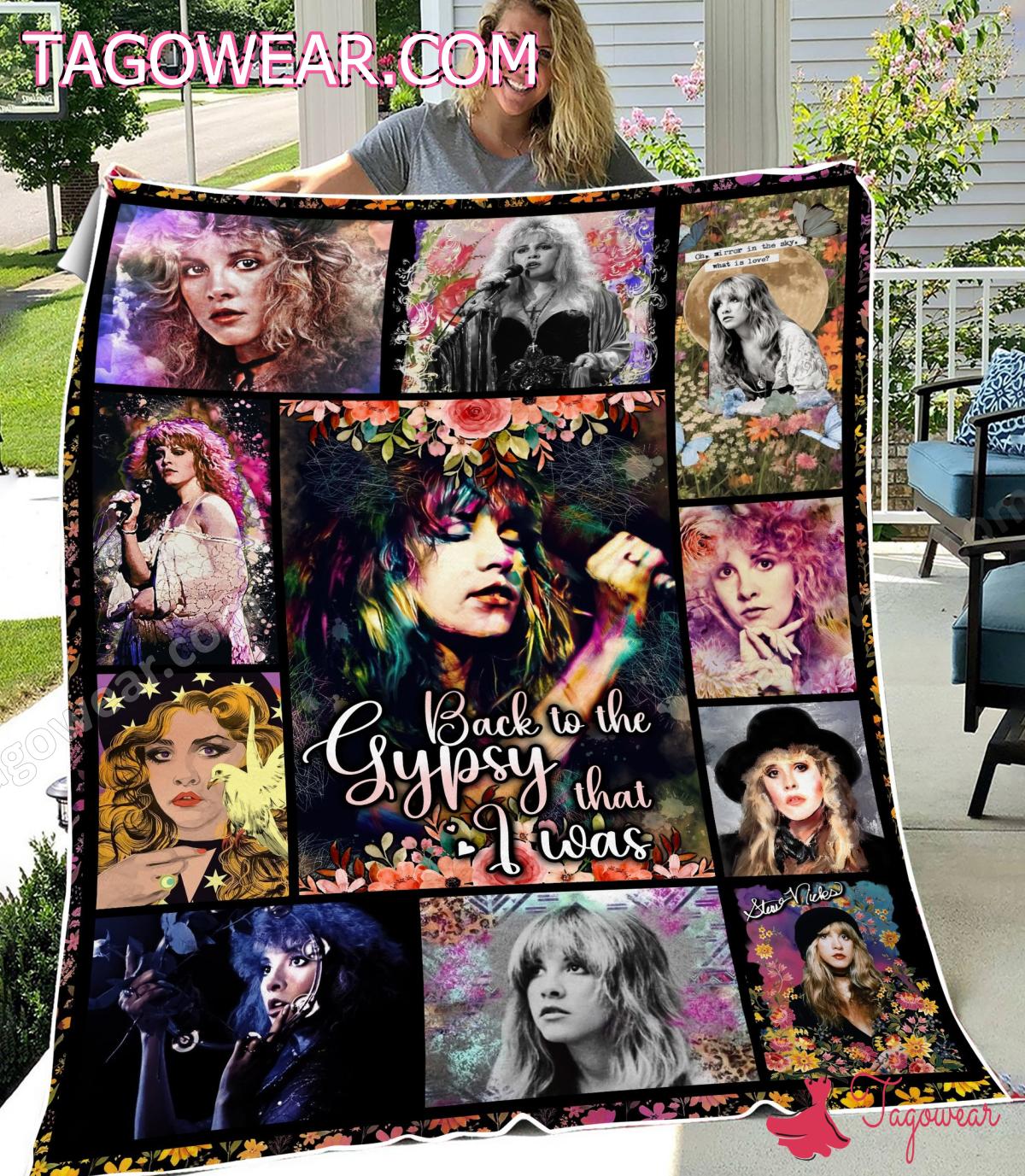 Stevie Nicks Back To The Gypsy That I Was Blanket