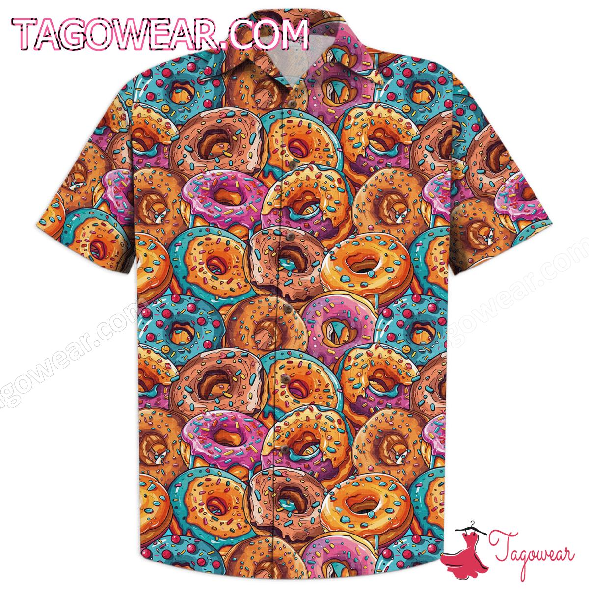 Sweet Donut Desserts Party Hawaiian Shirt