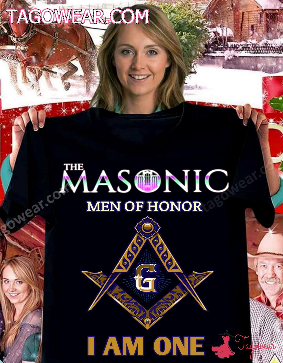 The Masonic Men Of Honor I Am One Shirt