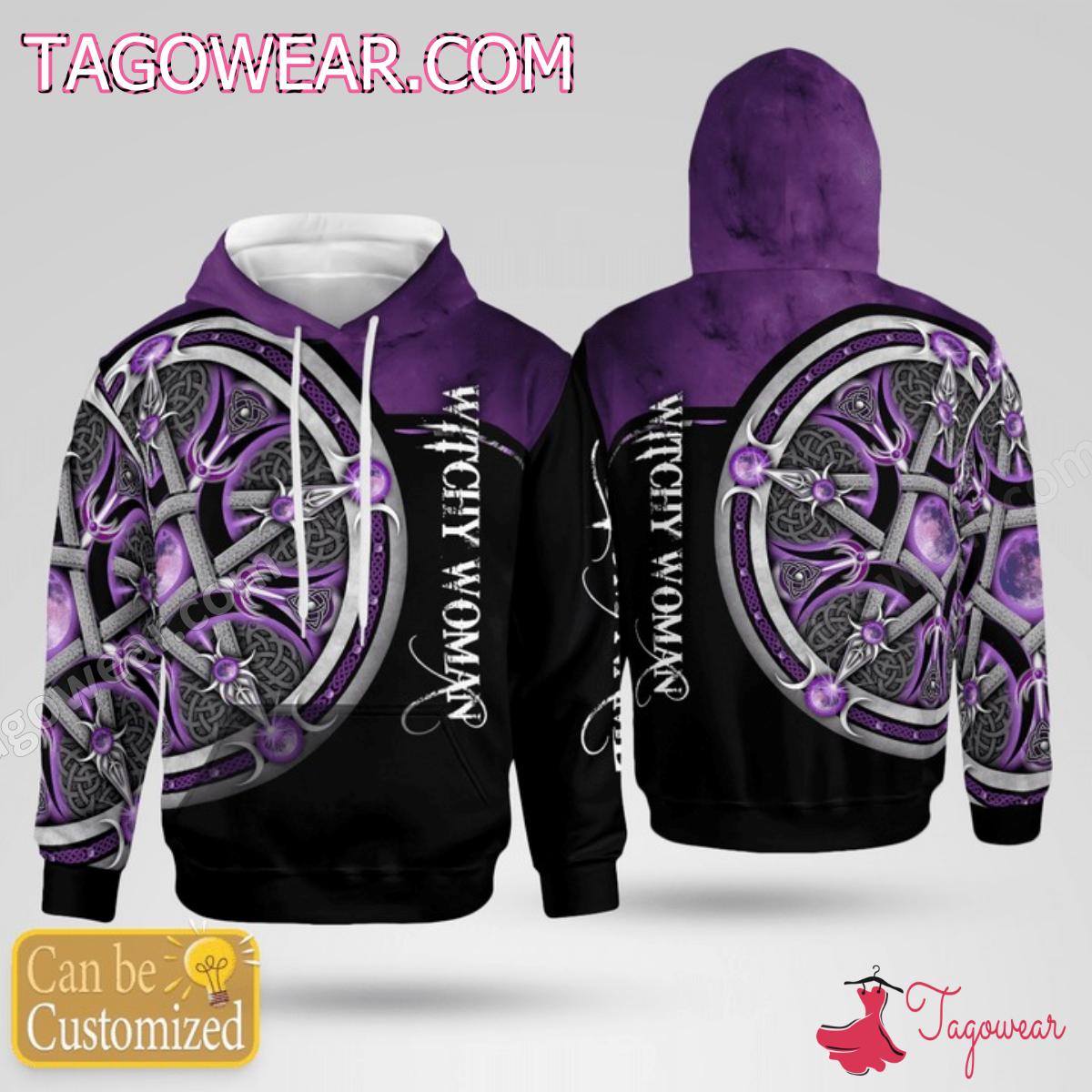 Witchy Woman Purple Night Hoodie