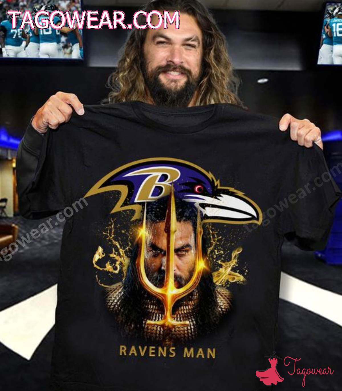 Aquaman Baltimore Ravens Man Shirt