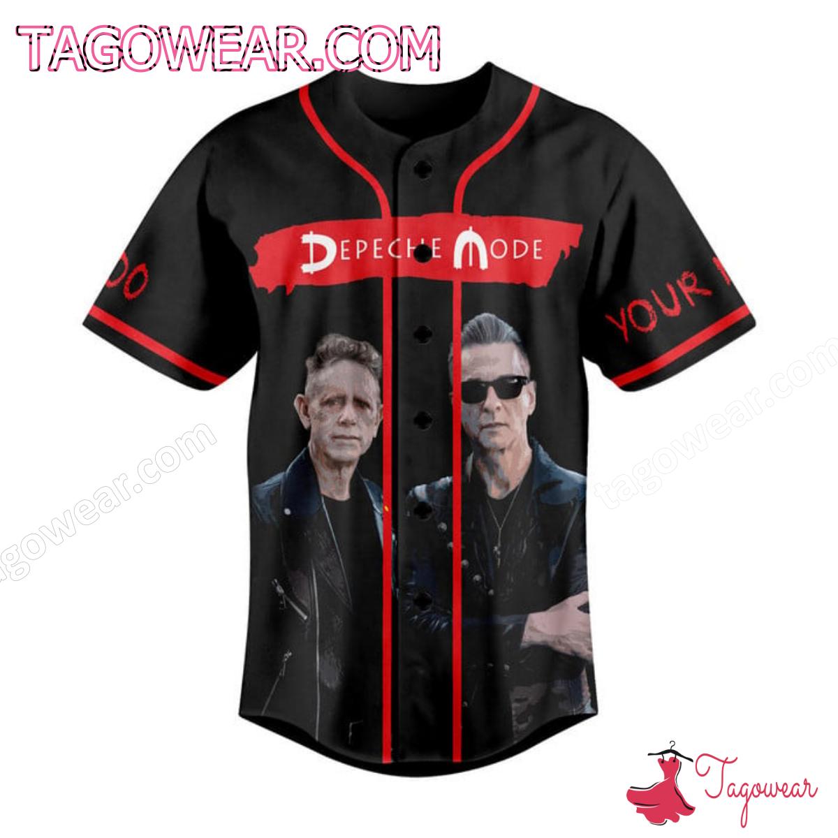 Depeche Mode Let Me Show You The World In My Eyes Baseball Jersey a