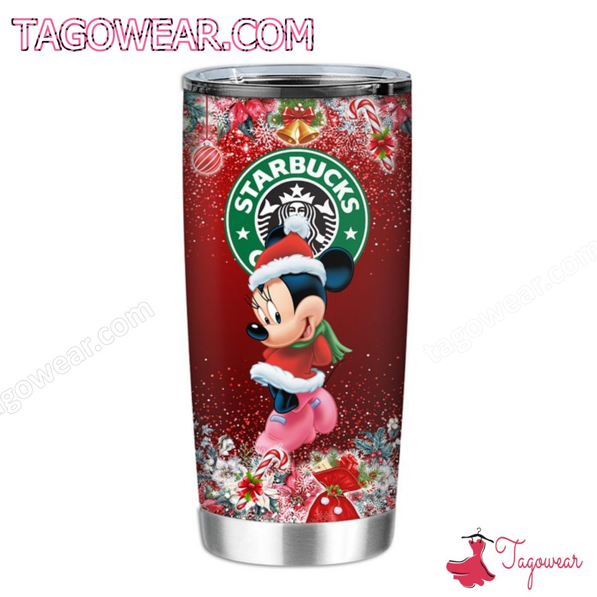 Disney Minnie Mouse Starbucks Christmas Tumbler
